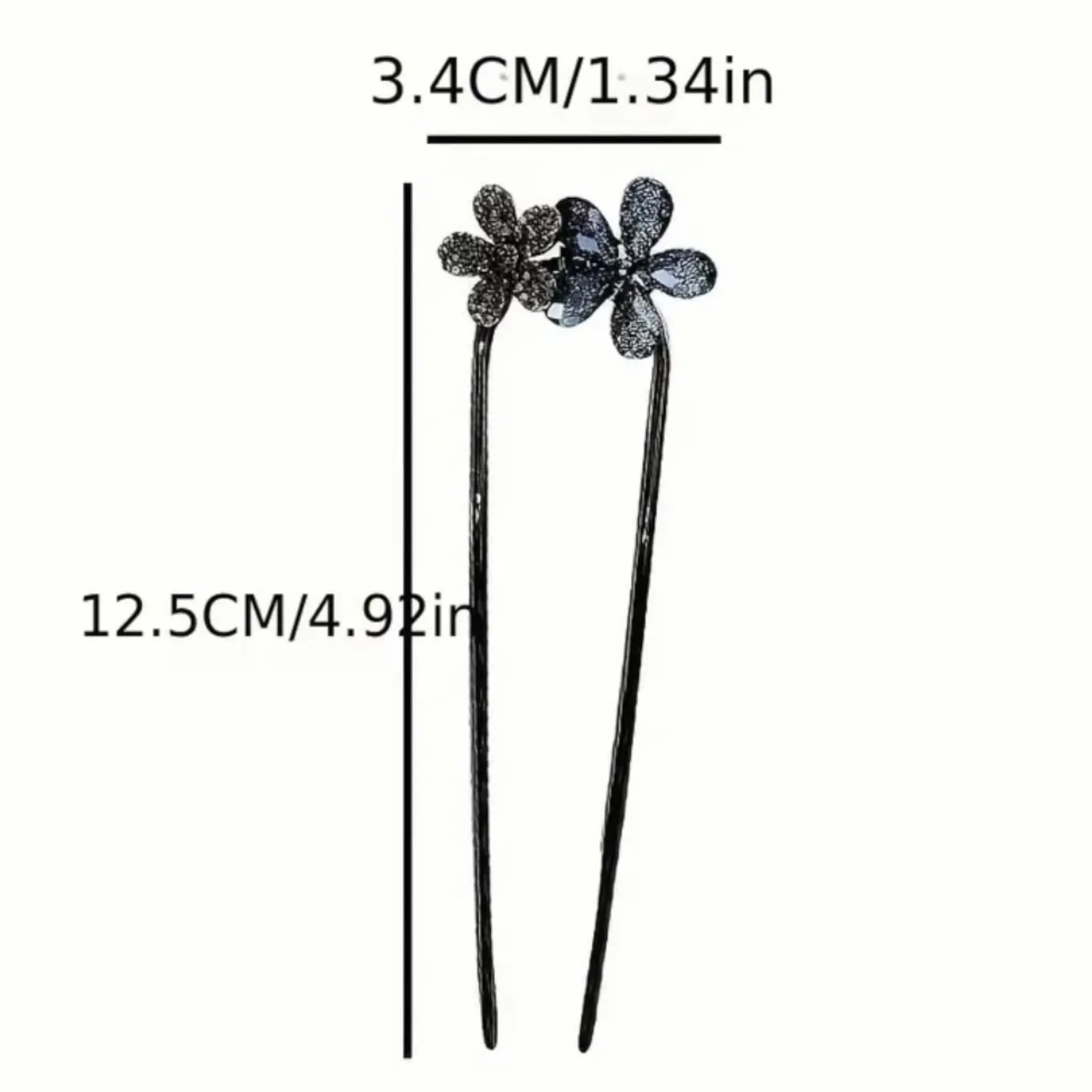 Hairpin Upin haarspeld flowers
