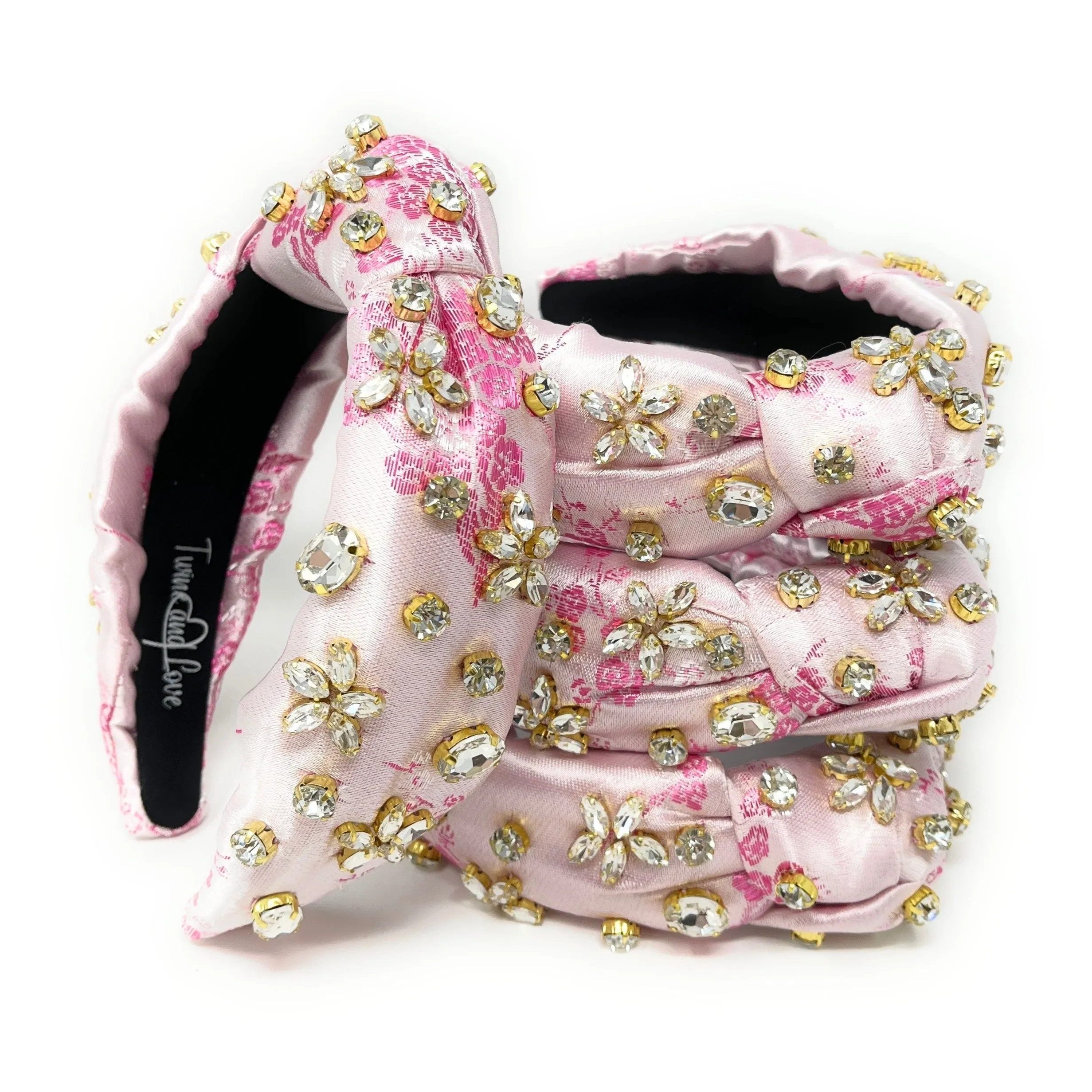 Hand Embellished Oriental Knotted Headband