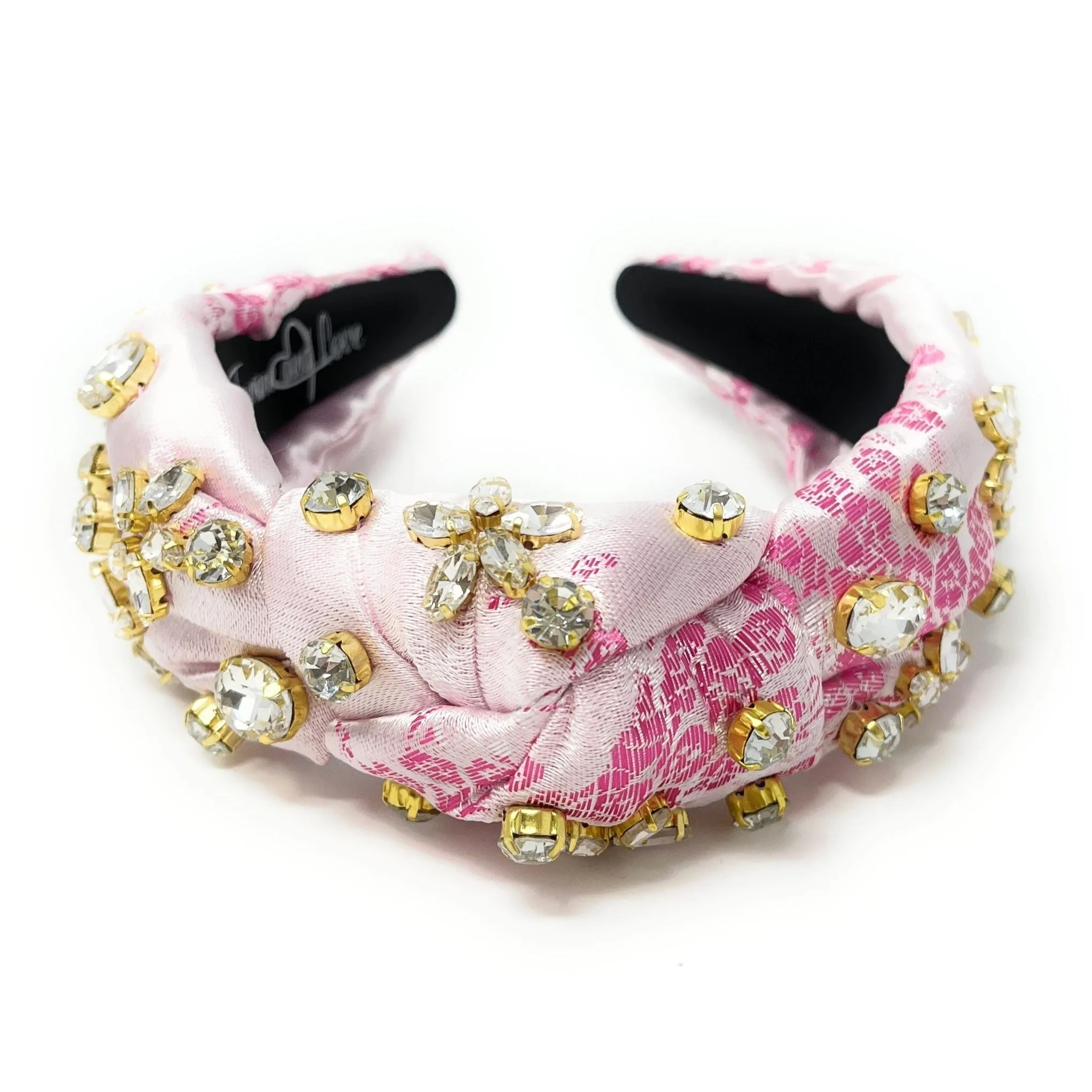 Hand Embellished Oriental Knotted Headband