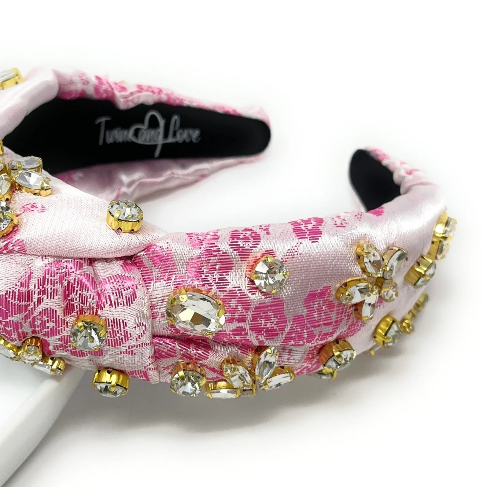 Hand Embellished Oriental Knotted Headband
