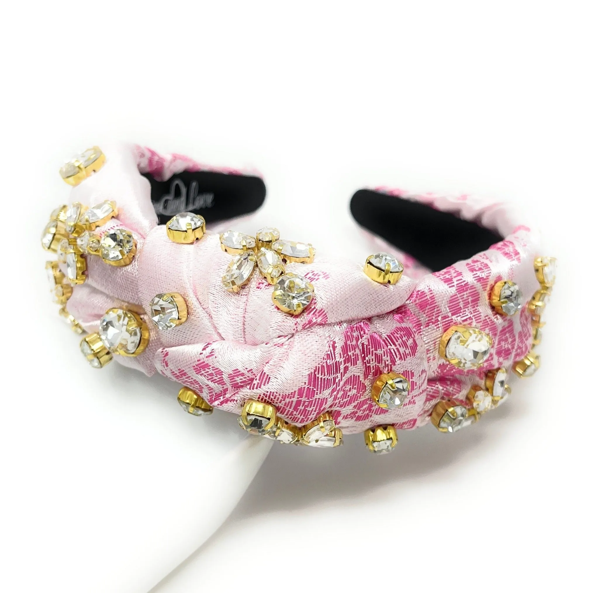 Hand Embellished Oriental Knotted Headband