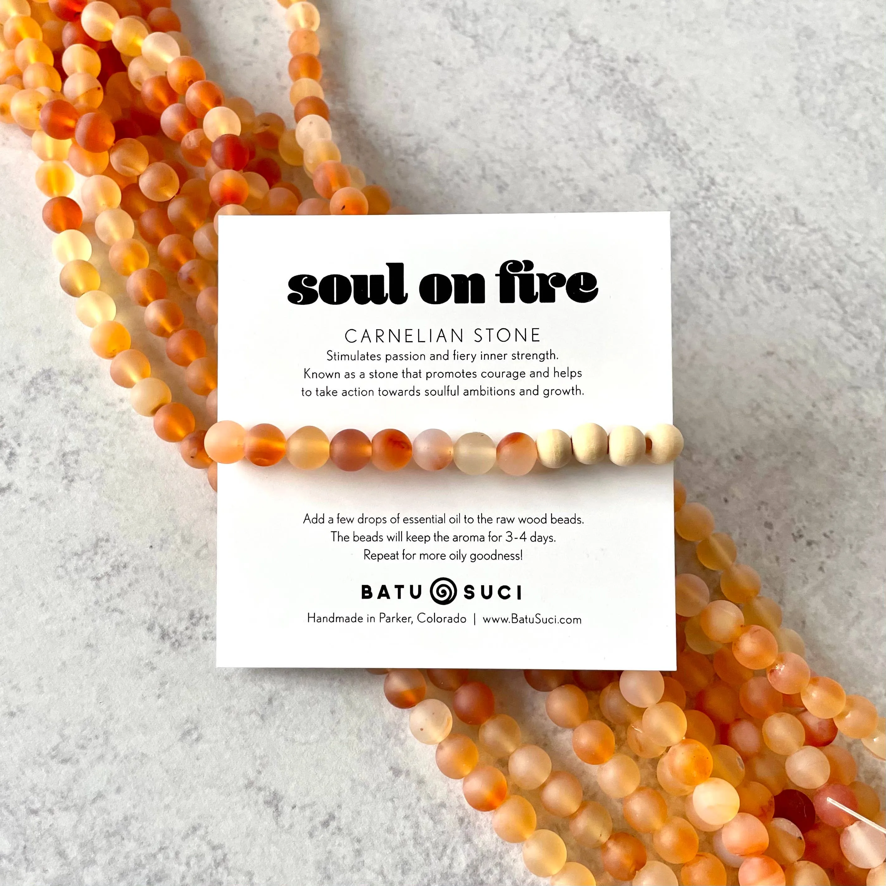 Healing Energy Stones - Diffuser Bracelets - 10 Unique Options