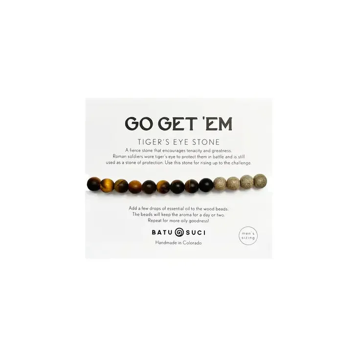 Healing Energy Stones - Diffuser Bracelets - 10 Unique Options