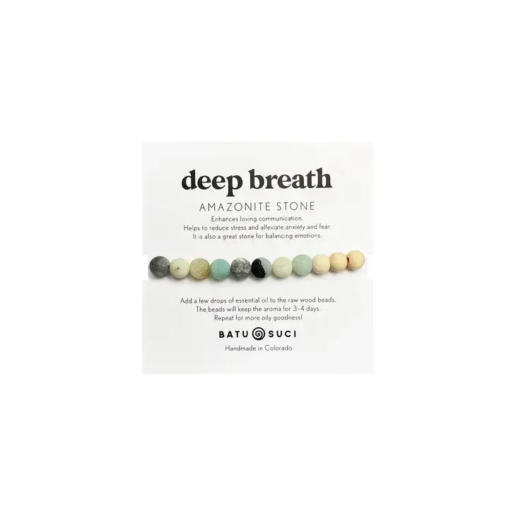 Healing Energy Stones - Diffuser Bracelets - 10 Unique Options
