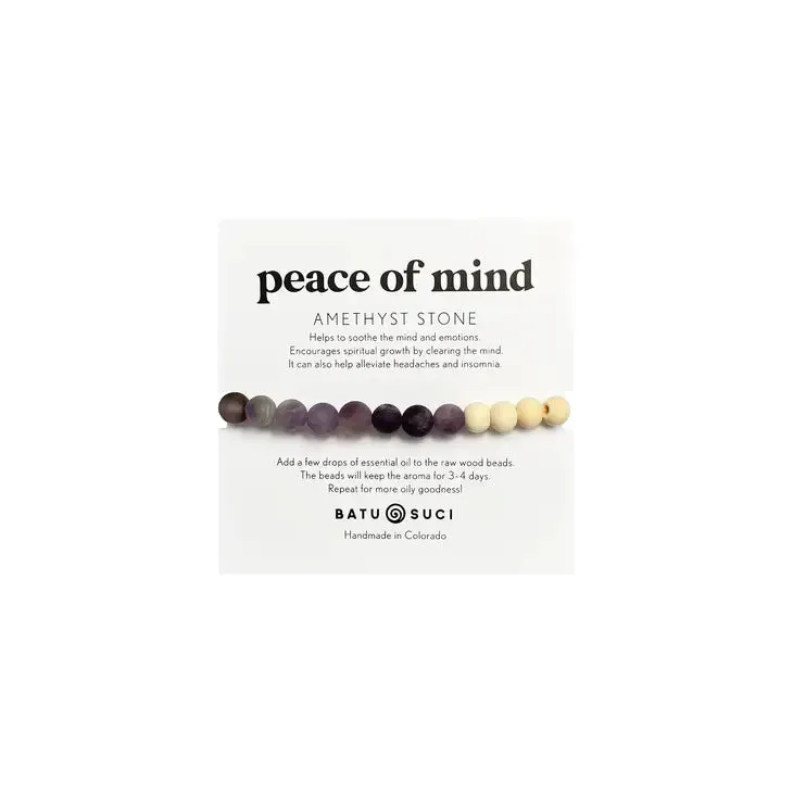 Healing Energy Stones - Diffuser Bracelets - 10 Unique Options