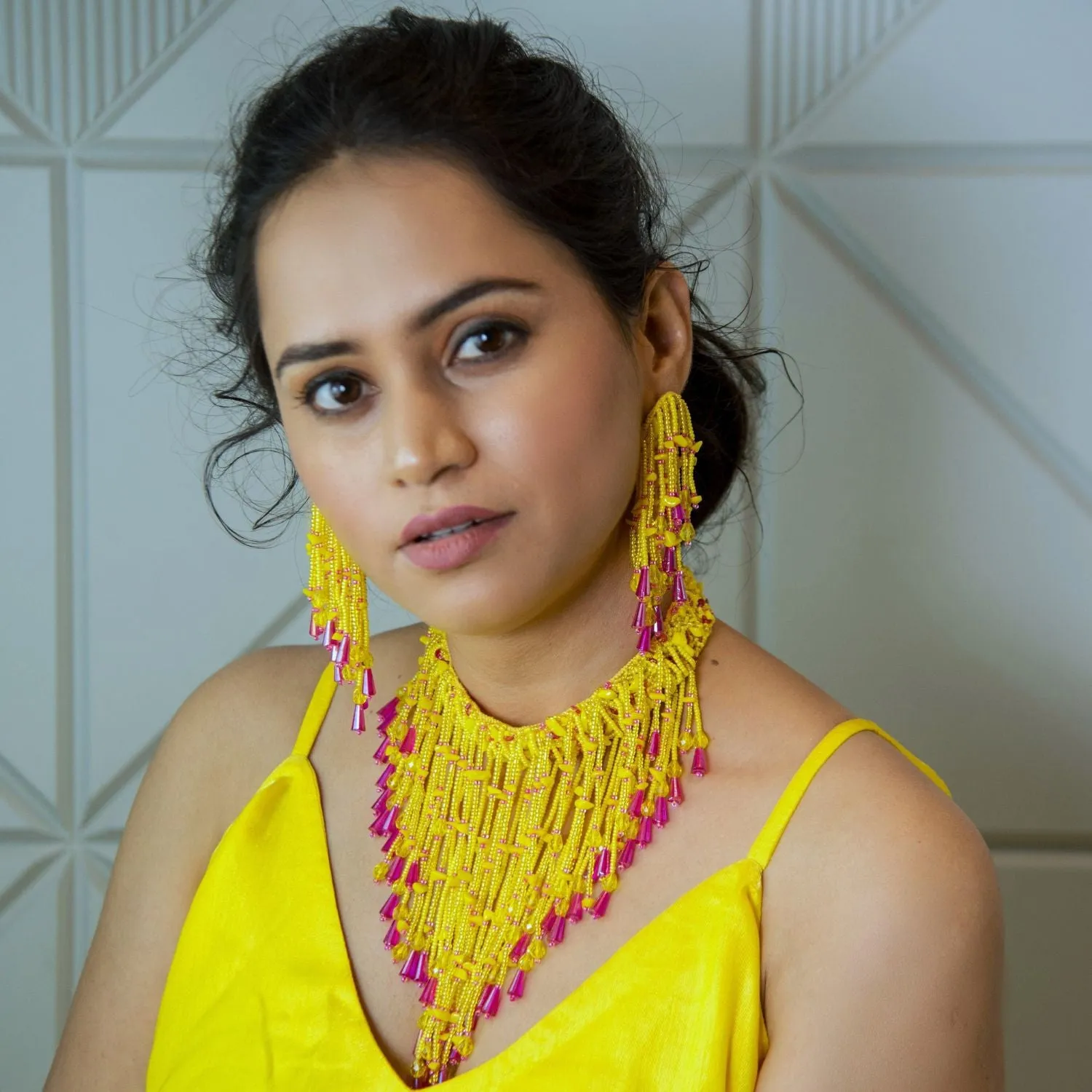 Helen Set, Necklace and Earrings