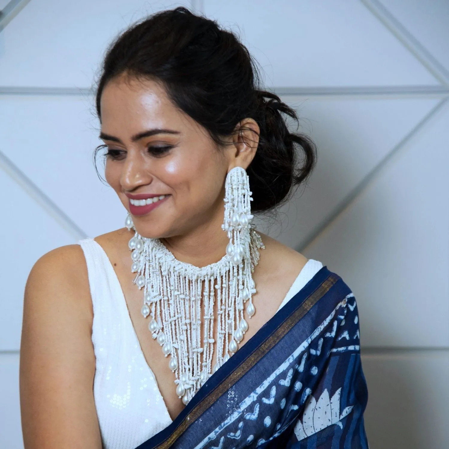 Helen Set, Necklace and Earrings