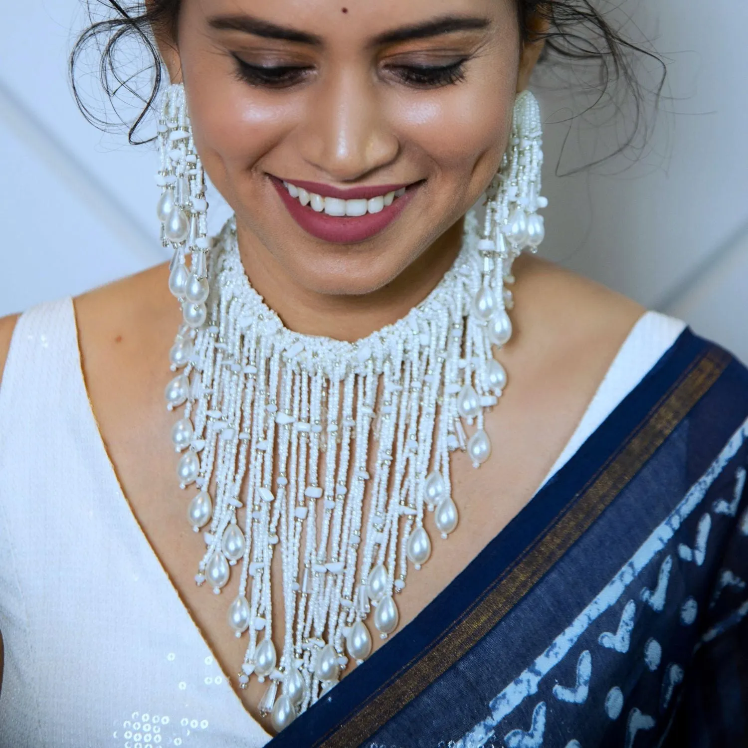 Helen Set, Necklace and Earrings
