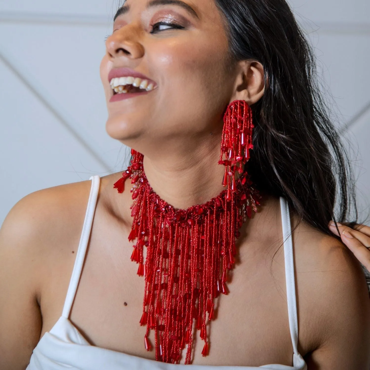 Helen Set, Necklace and Earrings