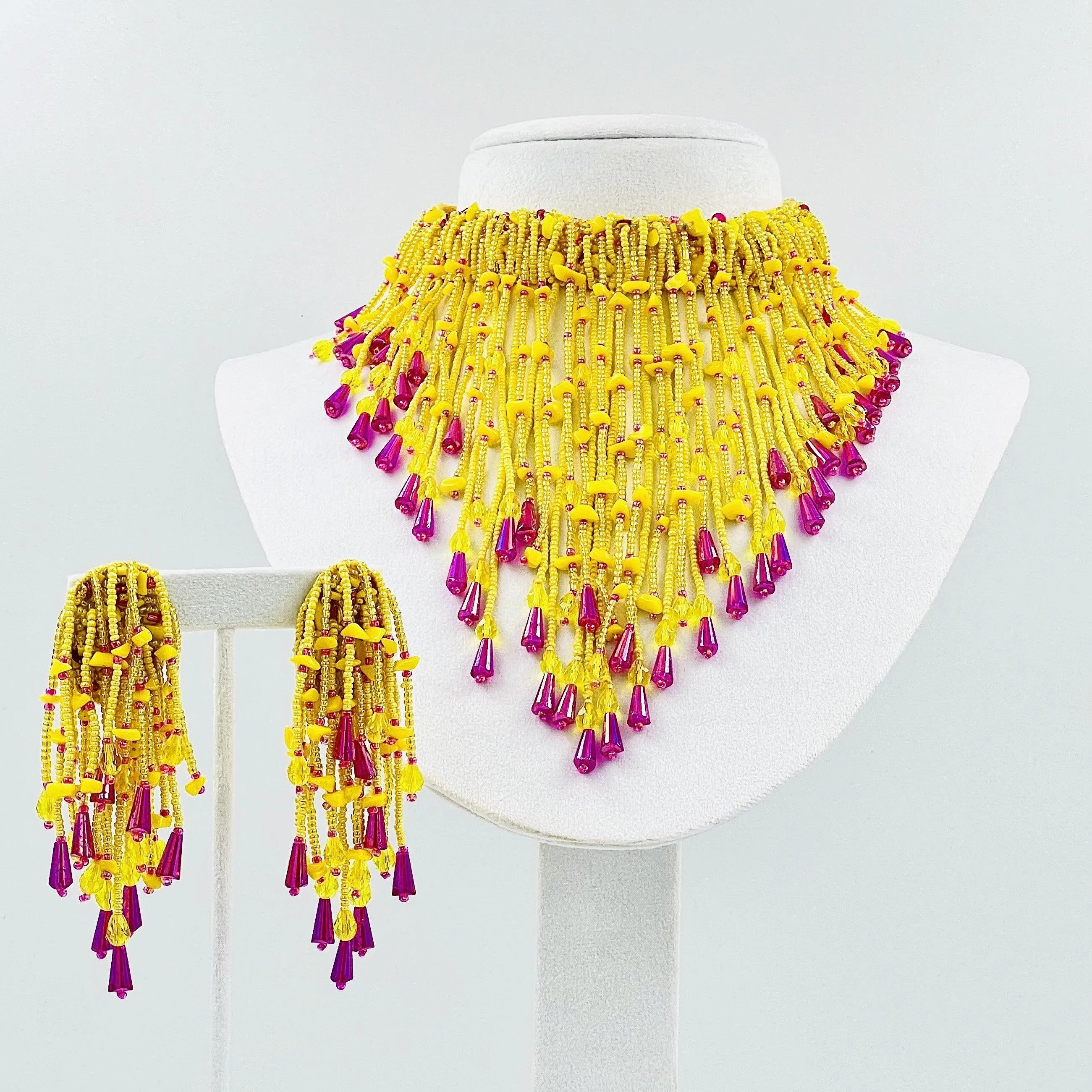 Helen Set, Necklace and Earrings