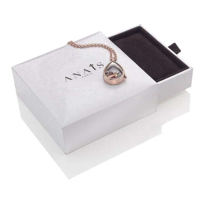Hot Diamonds Anais Rose Gold Plated Sterling Silver Cat Charm AC068