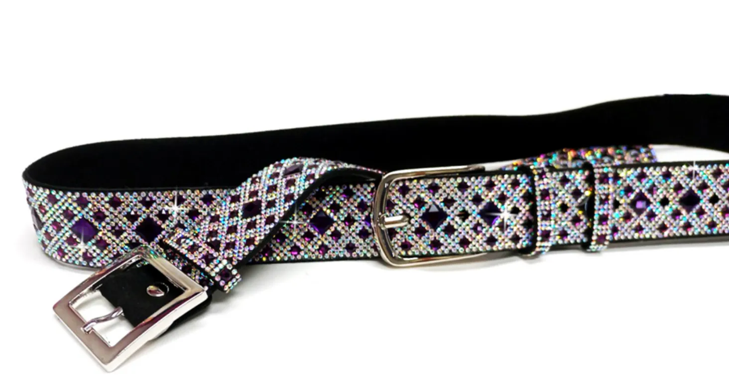 Jacqueline Kent Amethyst Purple Belt