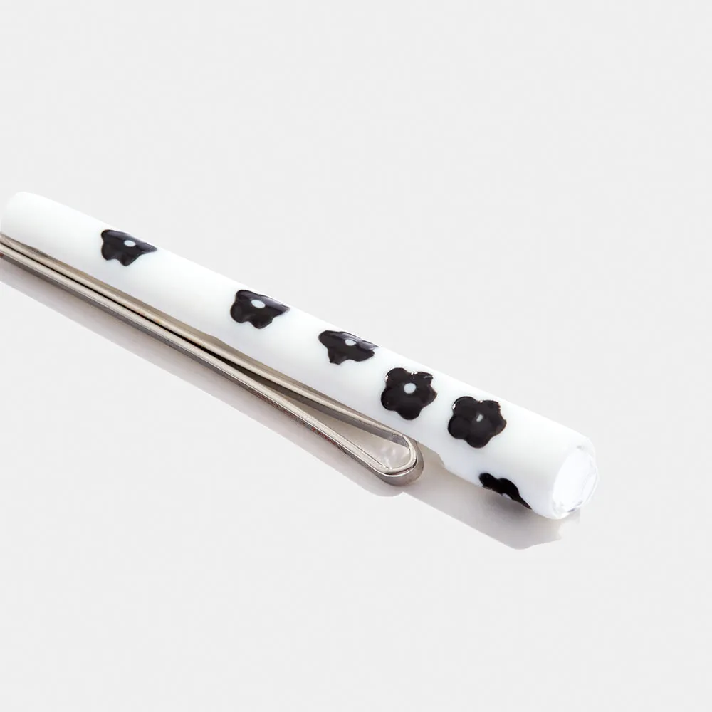 Joint Hair Barrette in Smoke