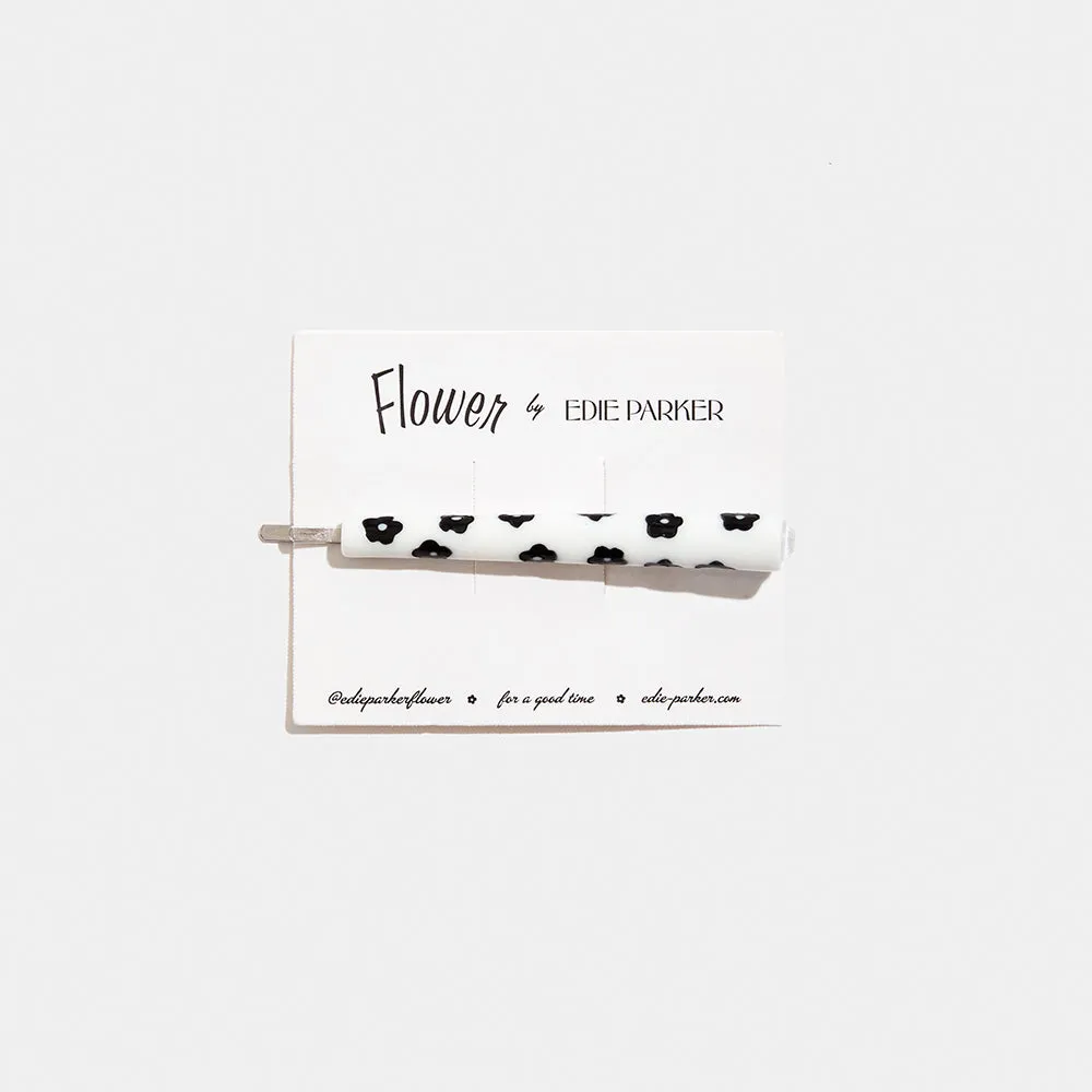 Joint Hair Barrette in Smoke