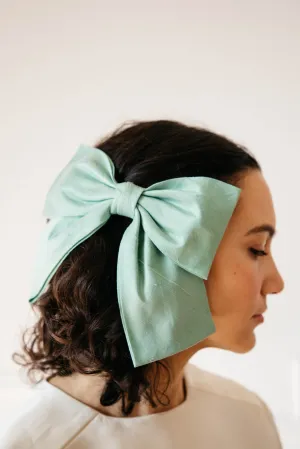 Kitka Hair Bow - Seafoam
