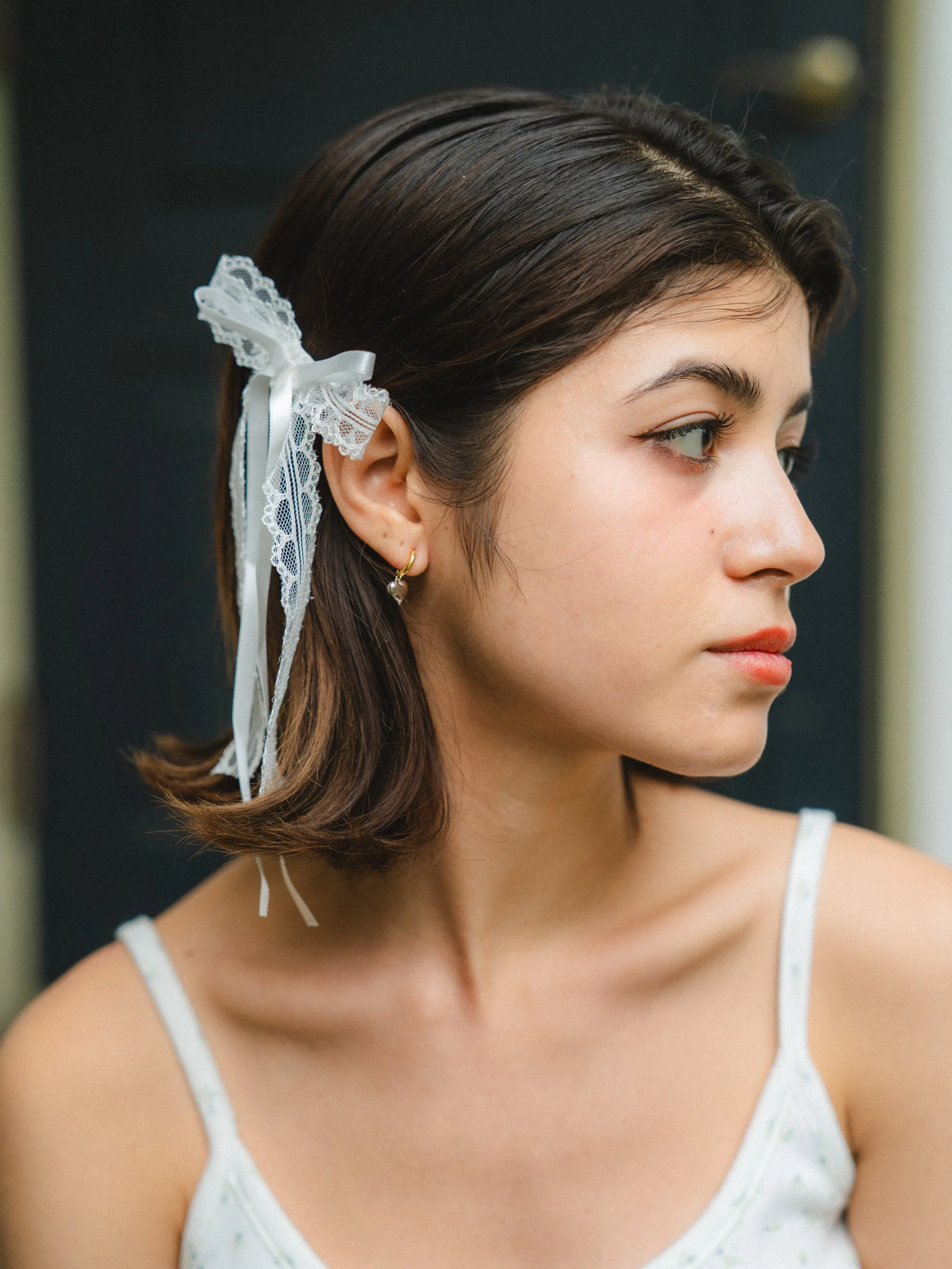 Lace Ribbon Barrette