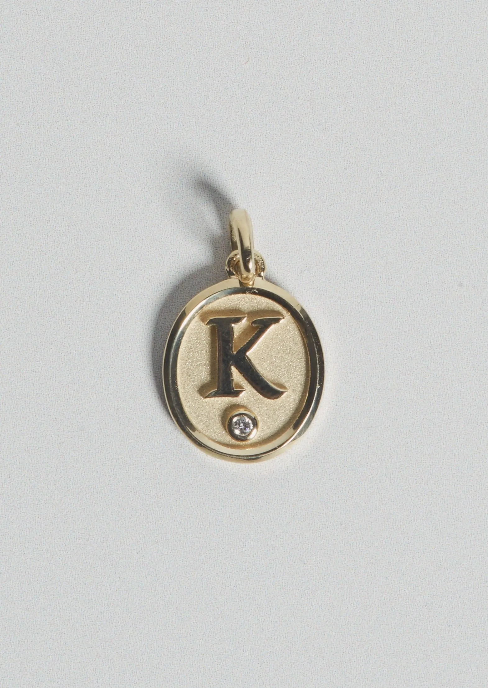 Love Letter Diamond Necklace Curb Chain