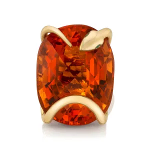 Madeira Citrine Snake on the Rocks Ring