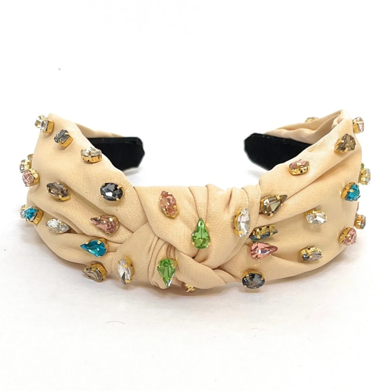 Maeve Knot Jeweled Headband (more colors)