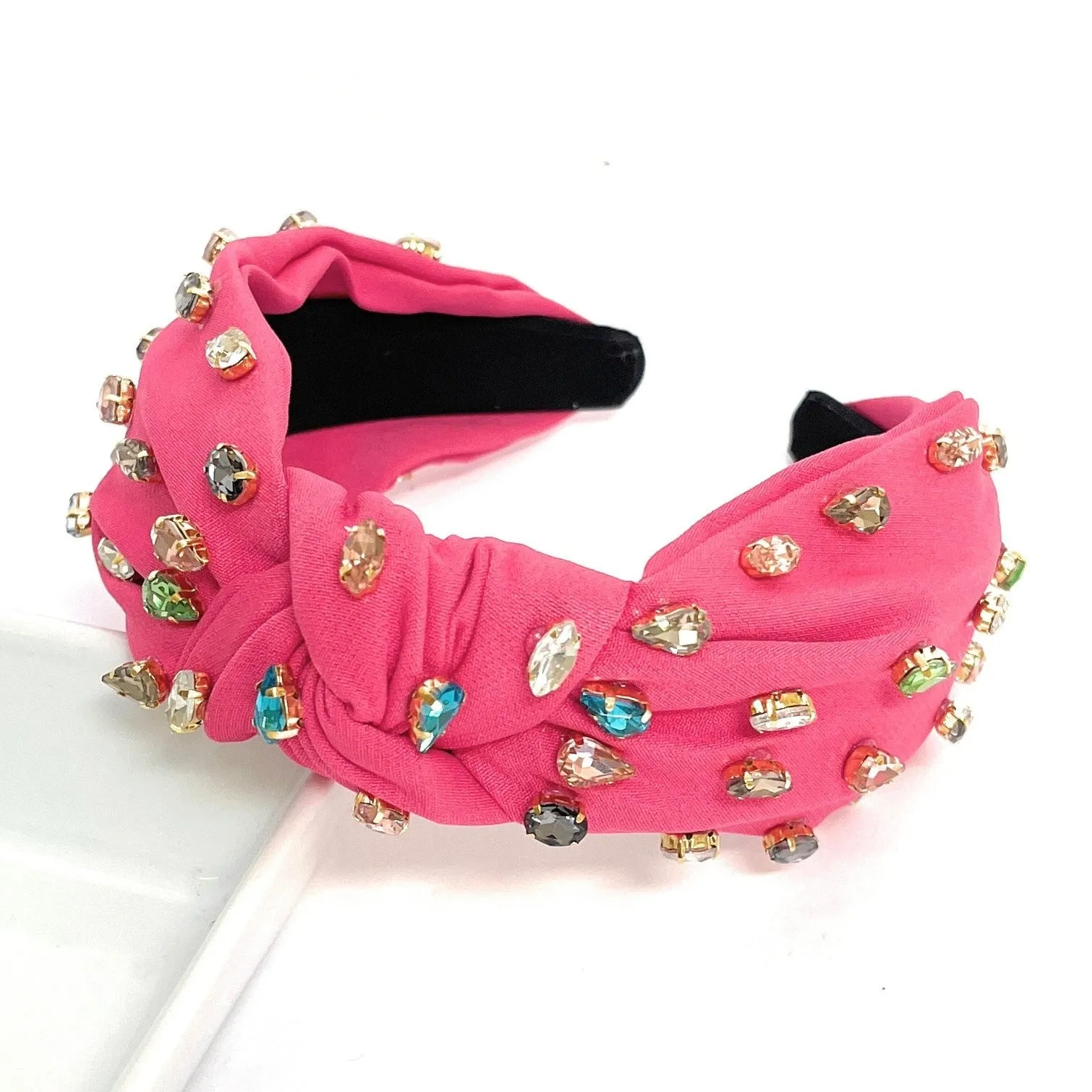 Maeve Knot Jeweled Headband (more colors)