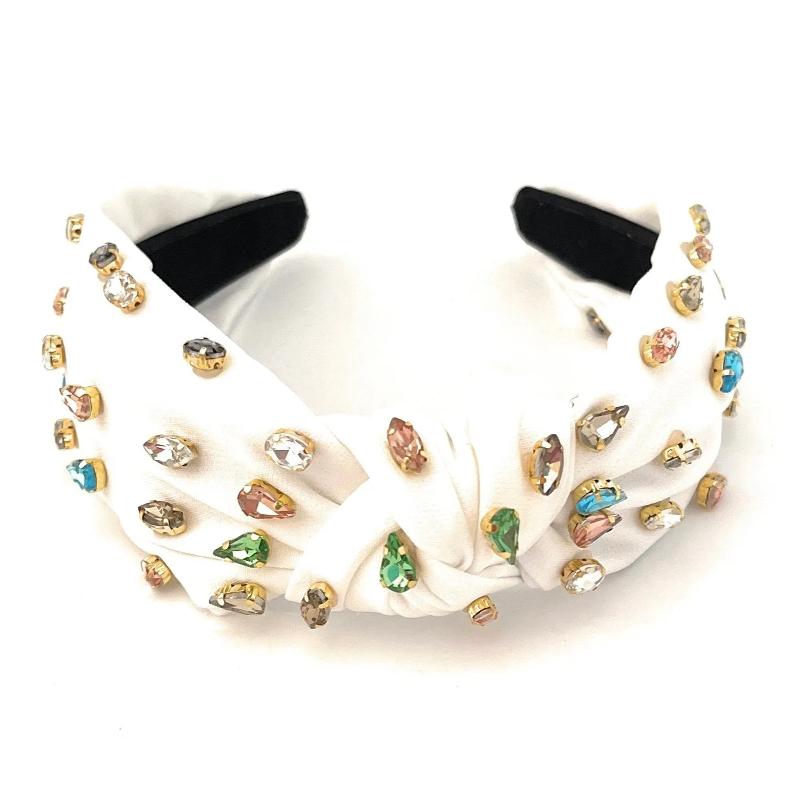 Maeve Knot Jeweled Headband (more colors)