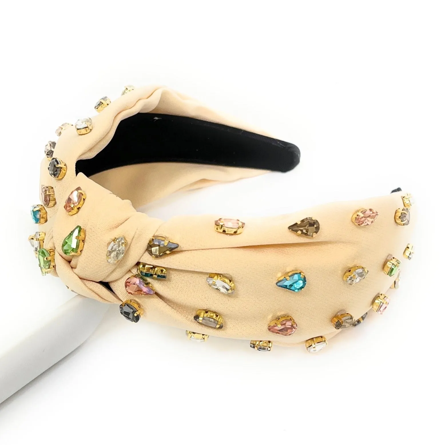 Maeve Knot Jeweled Headband (more colors)