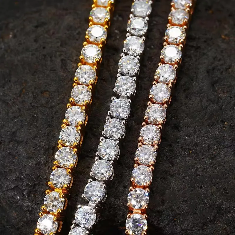 Moissanite Tennis Bracelet - 2mm