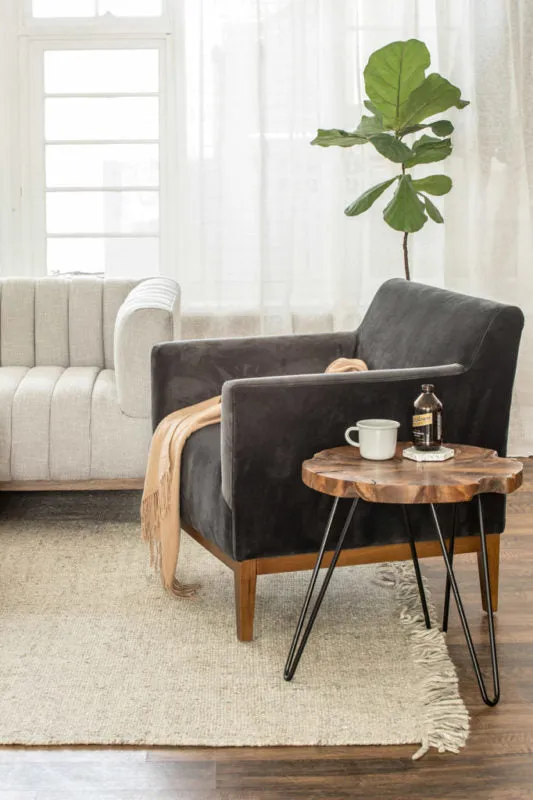 Nate Round Accent Table