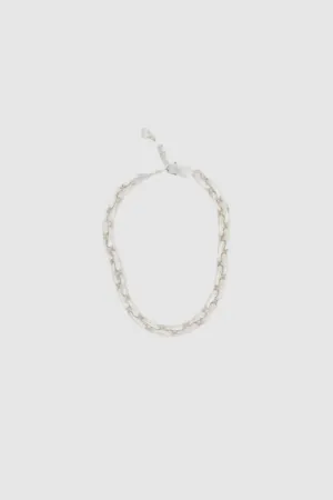 Nina Gordon Marina Chain Bracelet in Silver