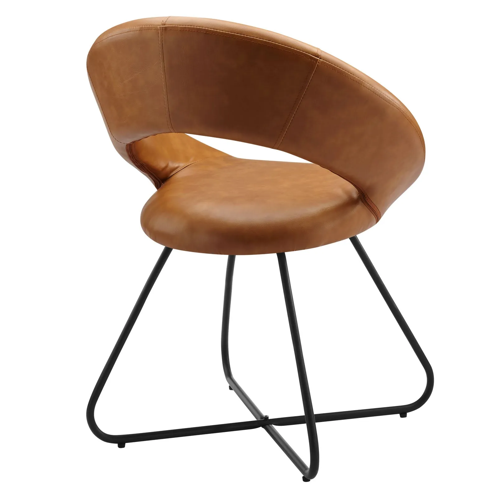 Nouvelle Vegan Leather Dining Chair Set of 2