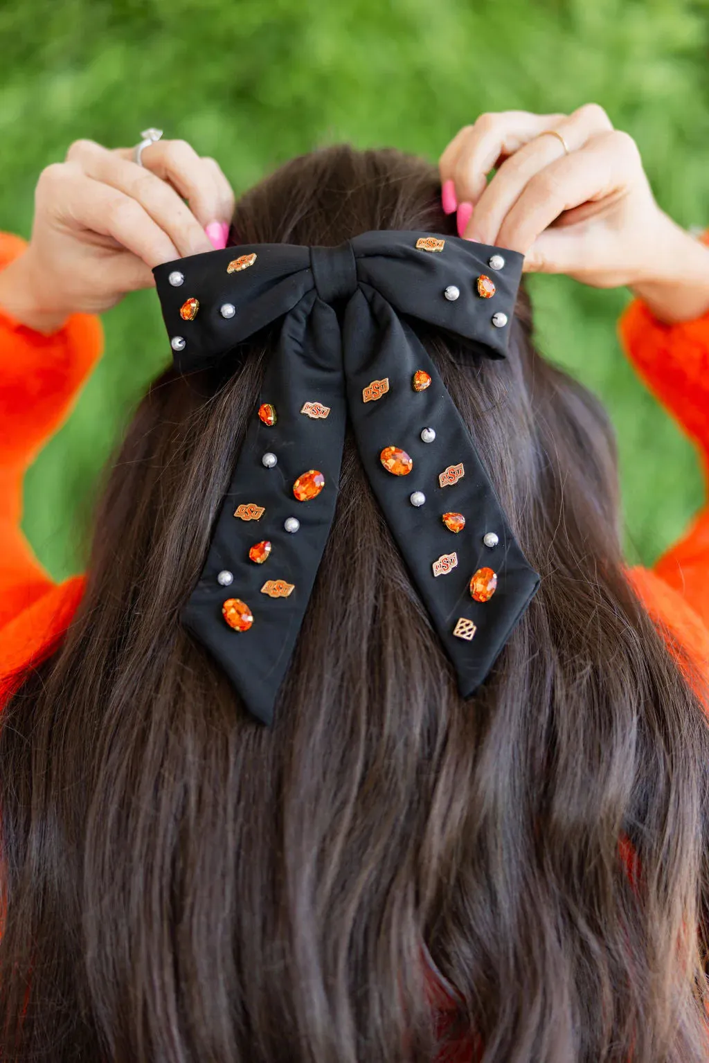 OSU Bow Barette