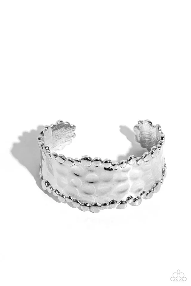 Paparazzi Bracelet ~ Handcrafted Haute - Silver