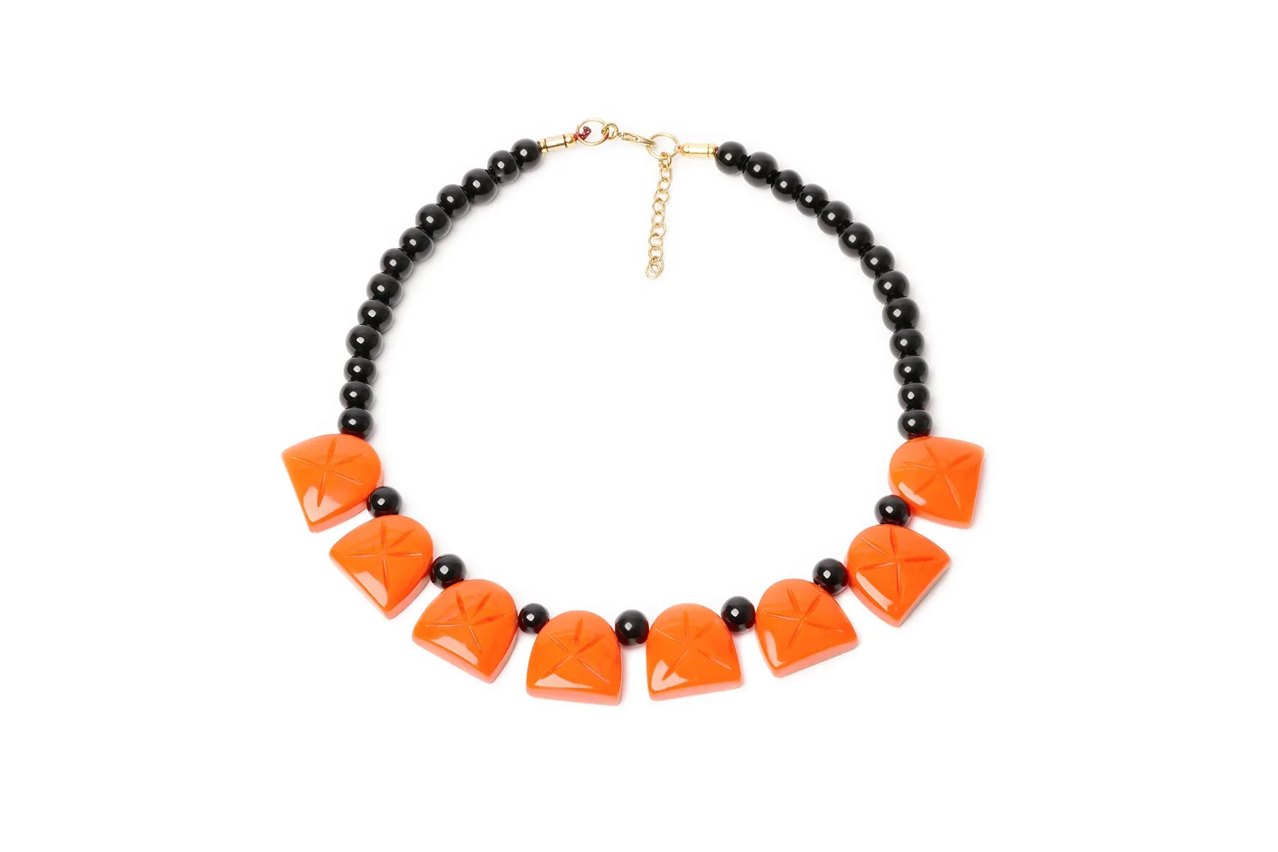 Paprika Fakelite Drop Earrings