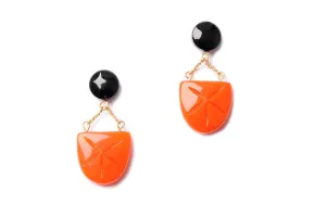 Paprika Fakelite Drop Earrings