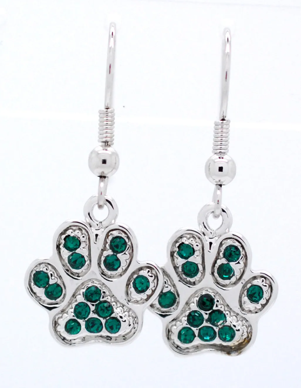 Paw Print Earrings - DANGLE