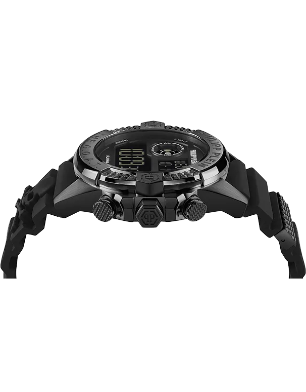 Philipp Plein - The Goat Digital Black 44mm Watch - PWFAA0221 - 788094