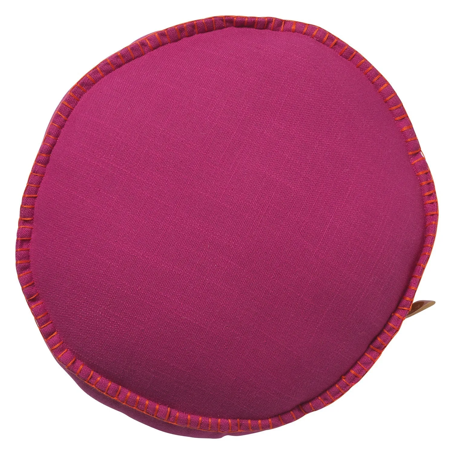 Rylie Round Cushion - Berry - Sage & Clare