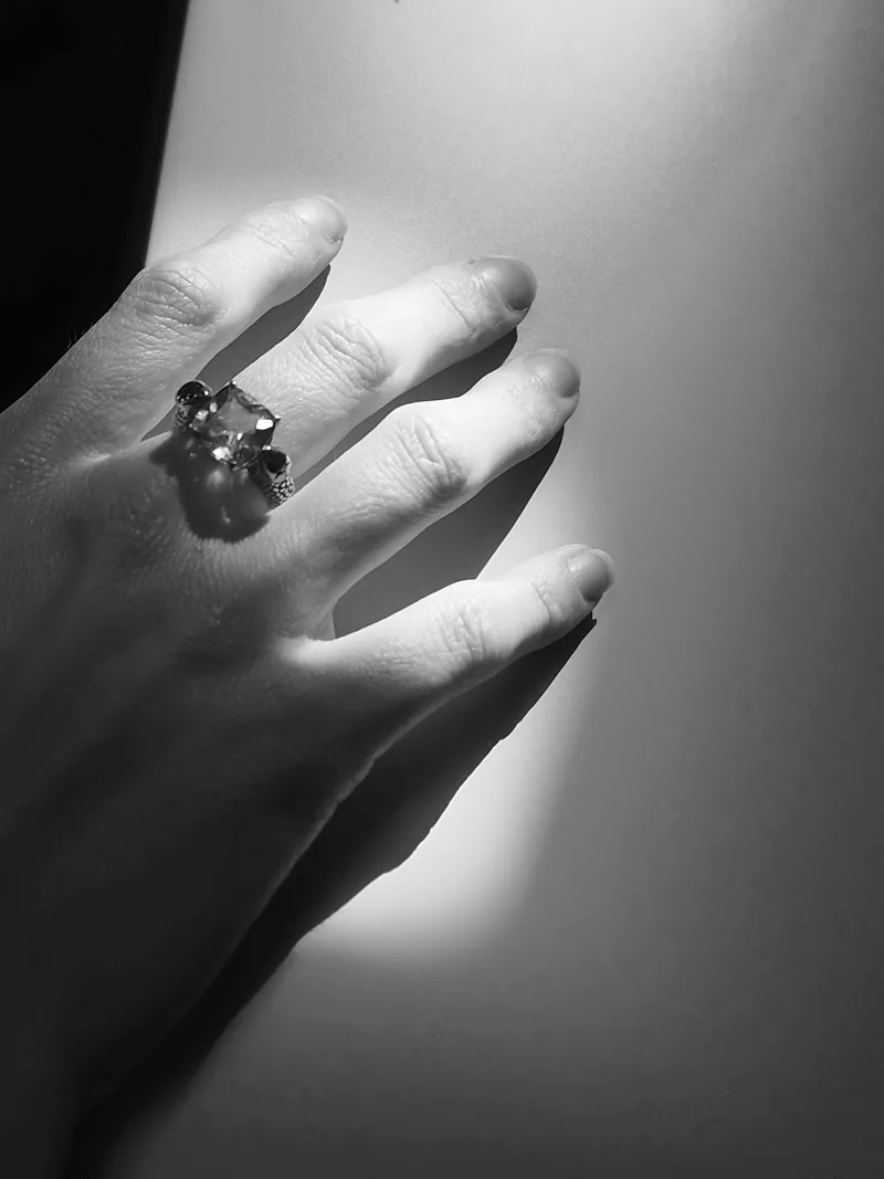 Serpent Cocktail Ring | 9k Gold (all stones)