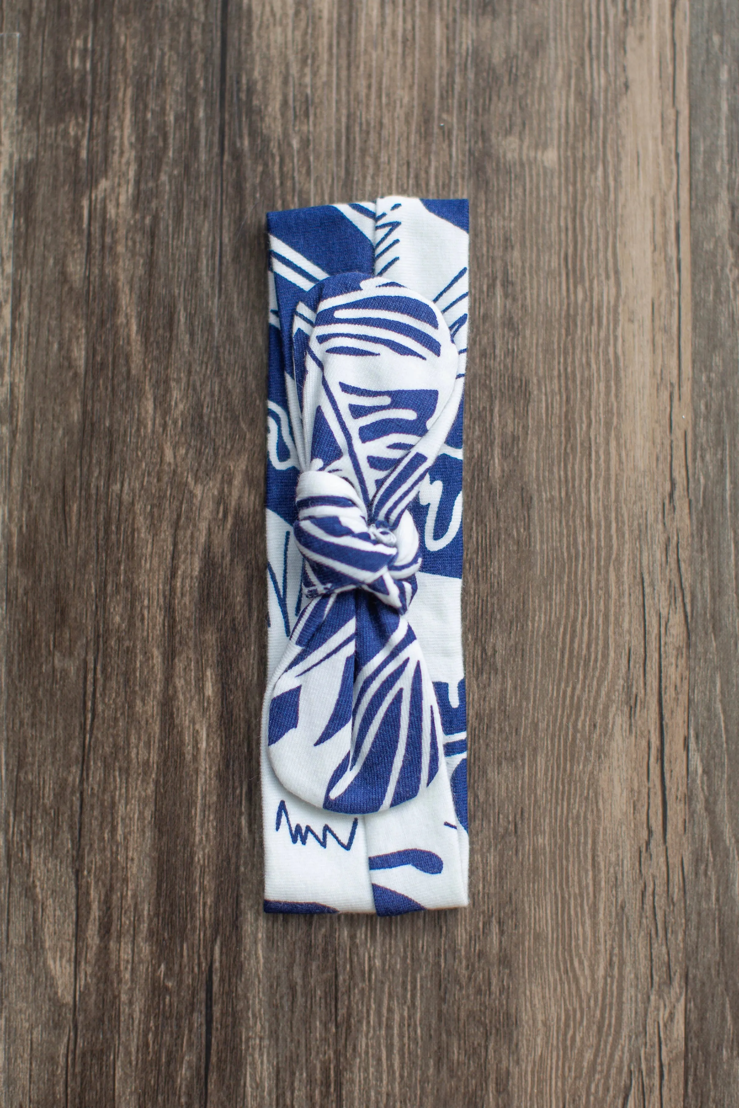 Serra Knotted Bow Baby Headband