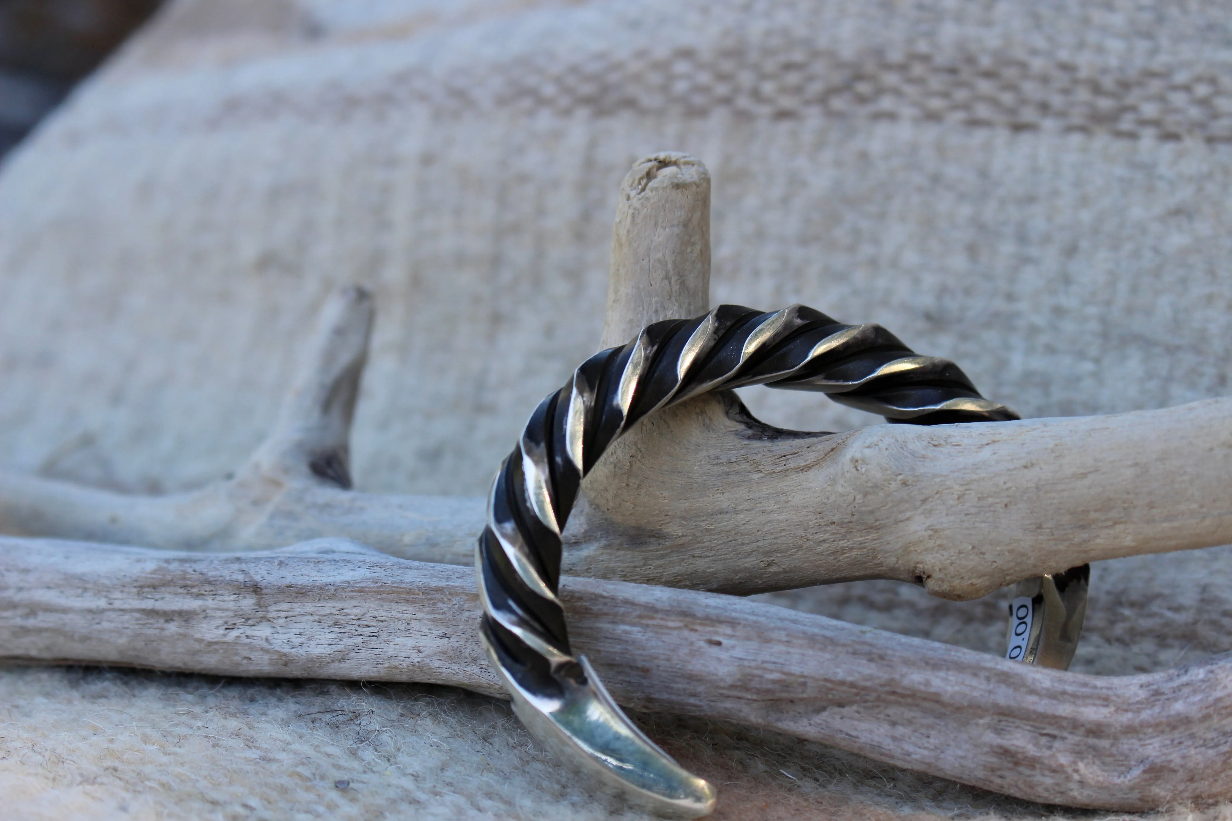 Sterling Twisted Rope Bracelet