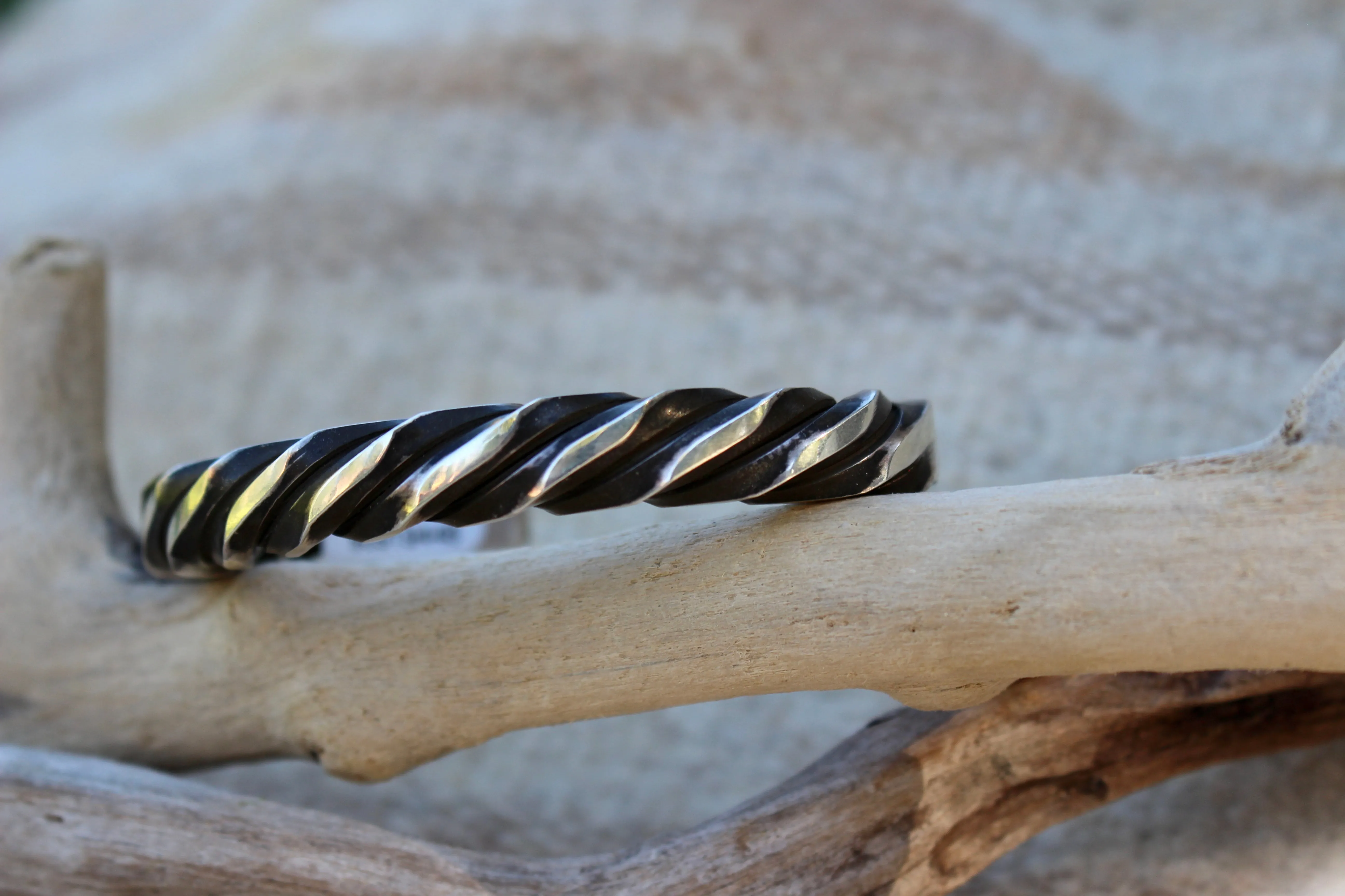 Sterling Twisted Rope Bracelet