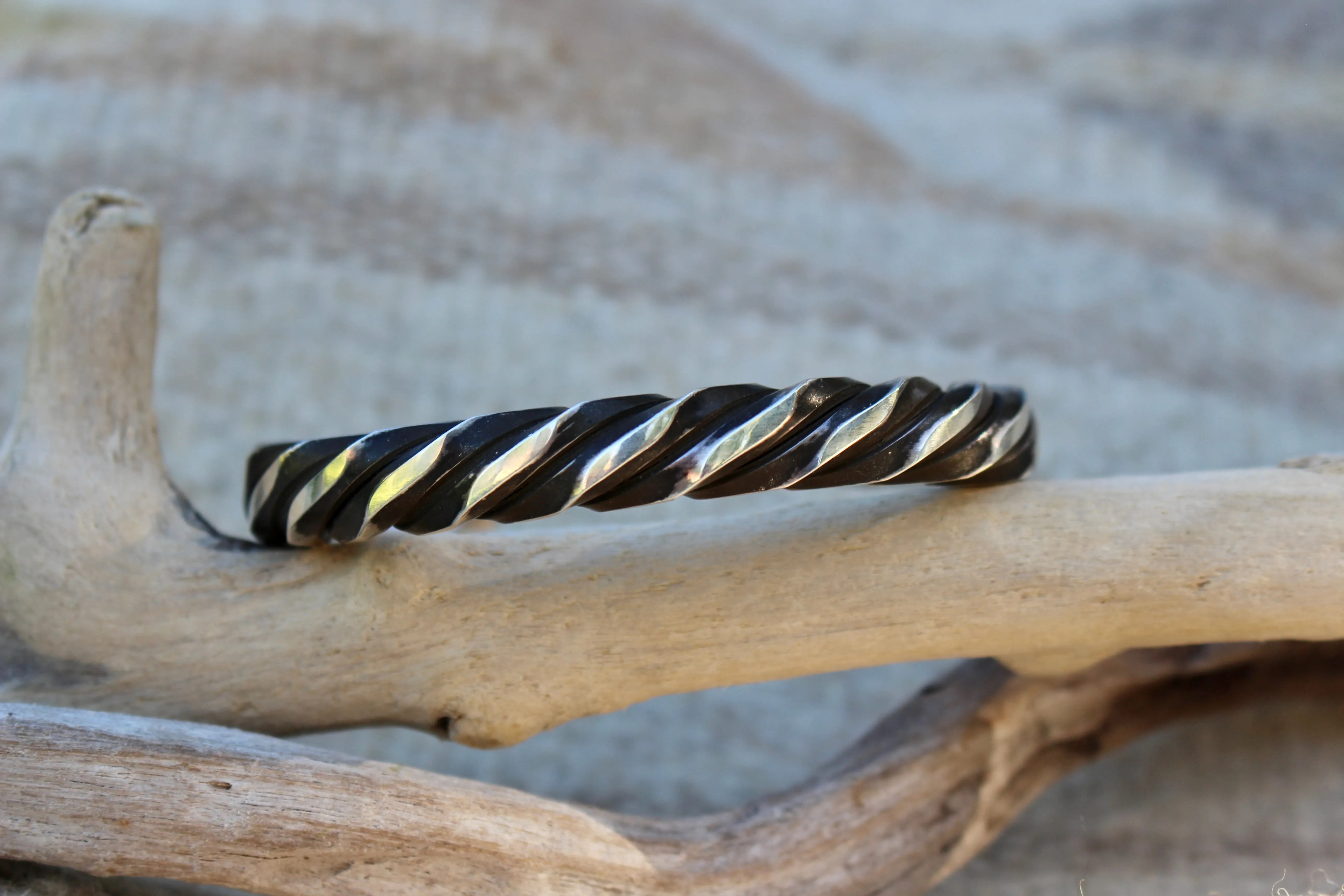Sterling Twisted Rope Bracelet