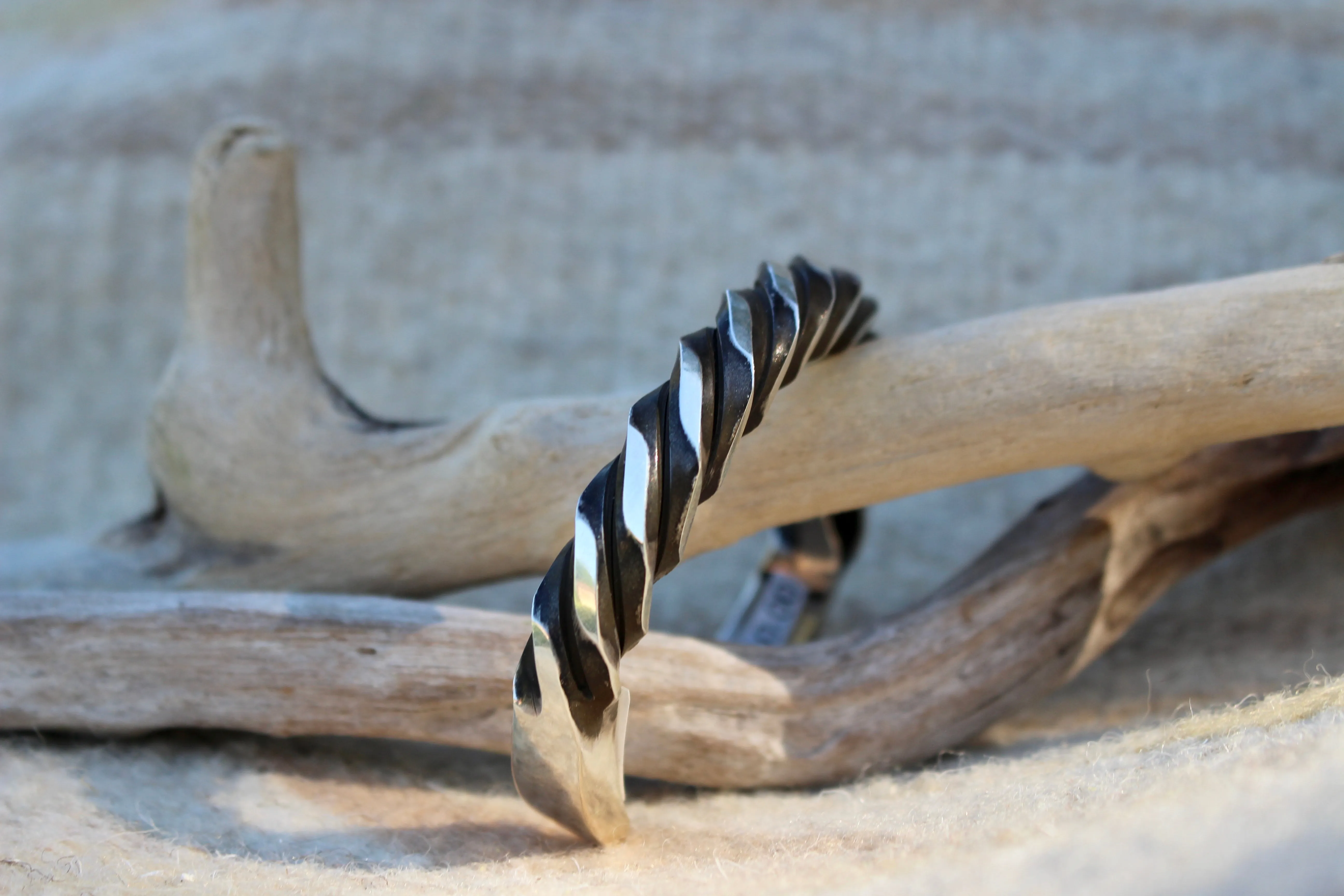 Sterling Twisted Rope Bracelet