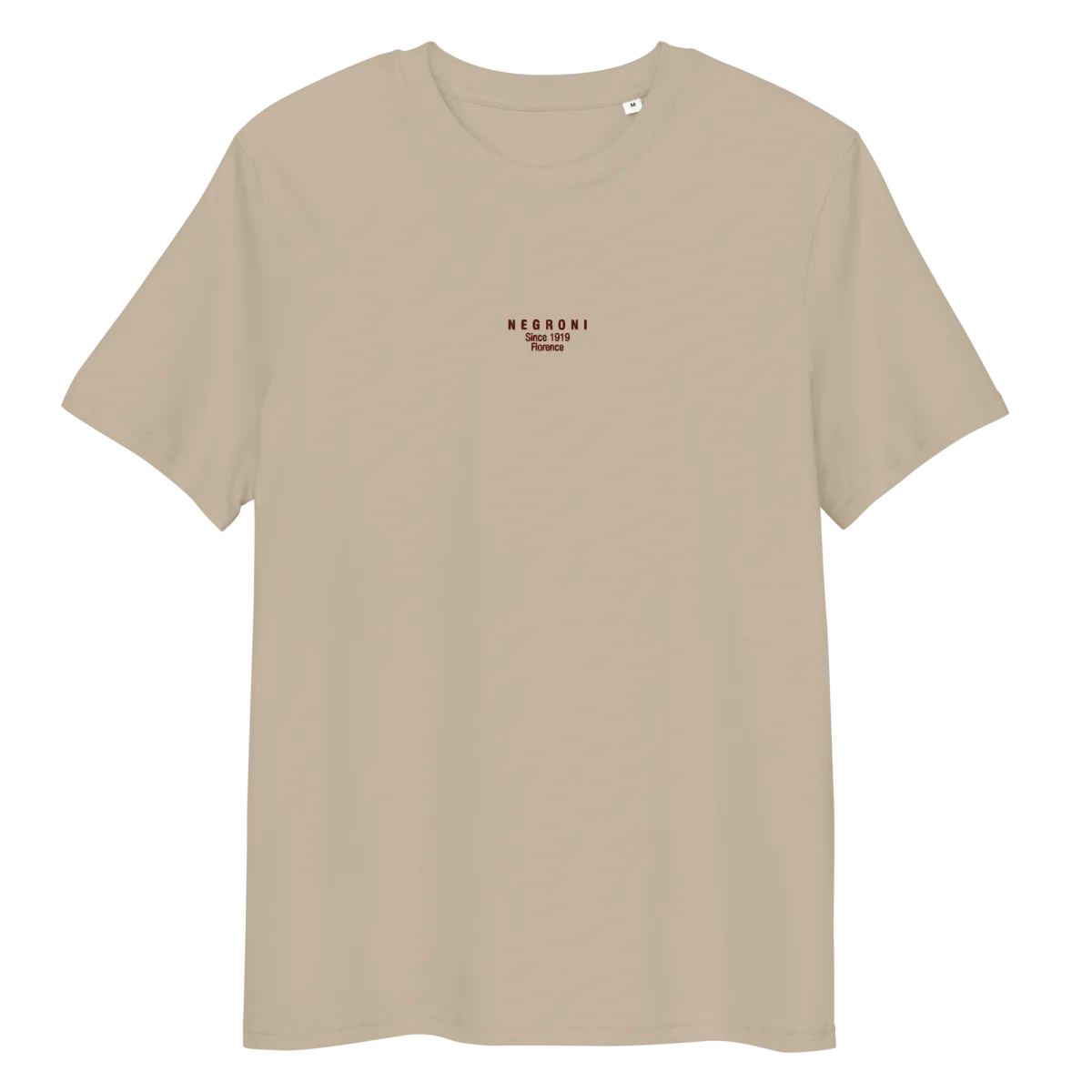 The Negroni "Made In" organic t-shirt