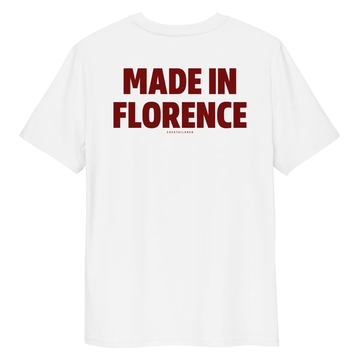 The Negroni "Made In" organic t-shirt