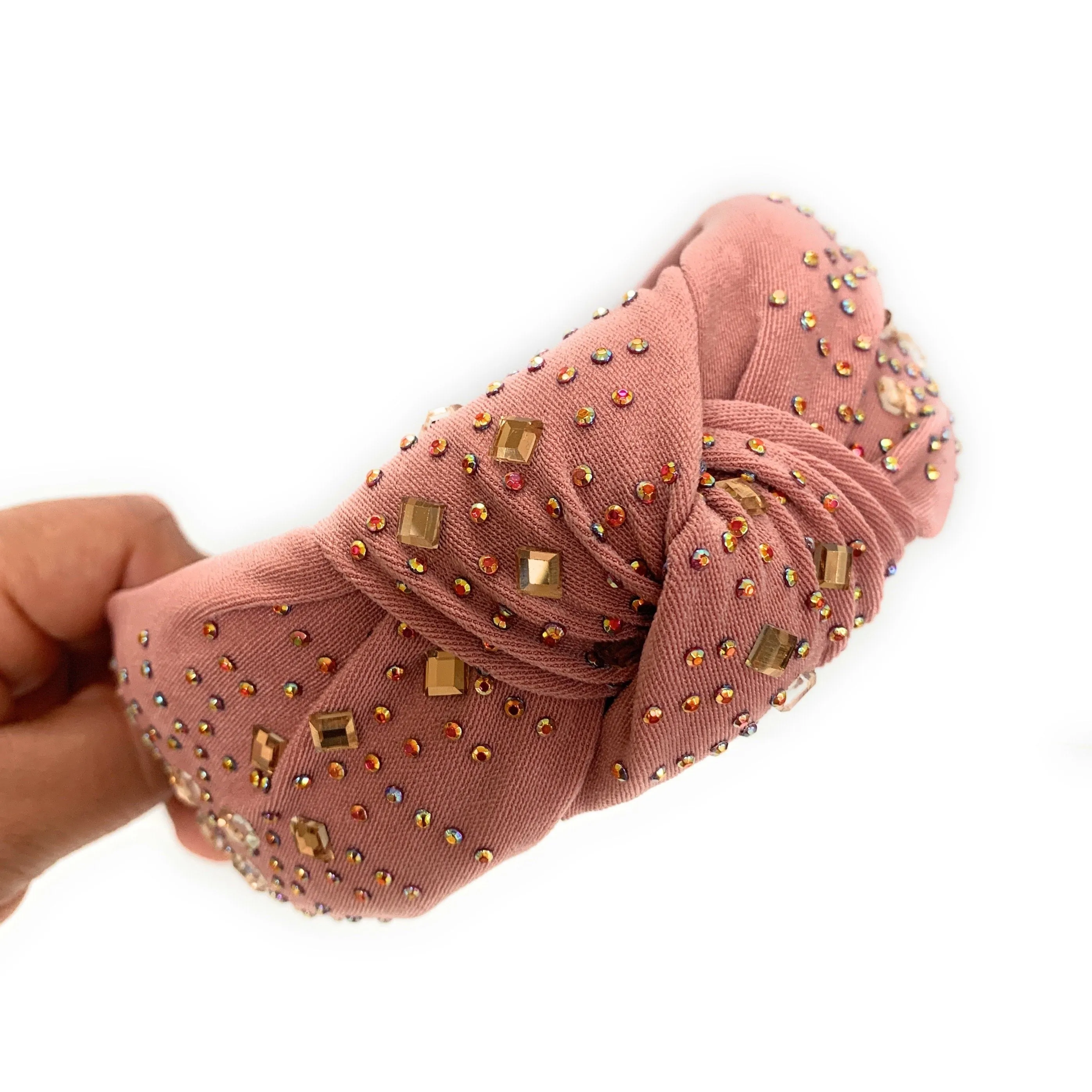 Top Knot Jeweled Headband