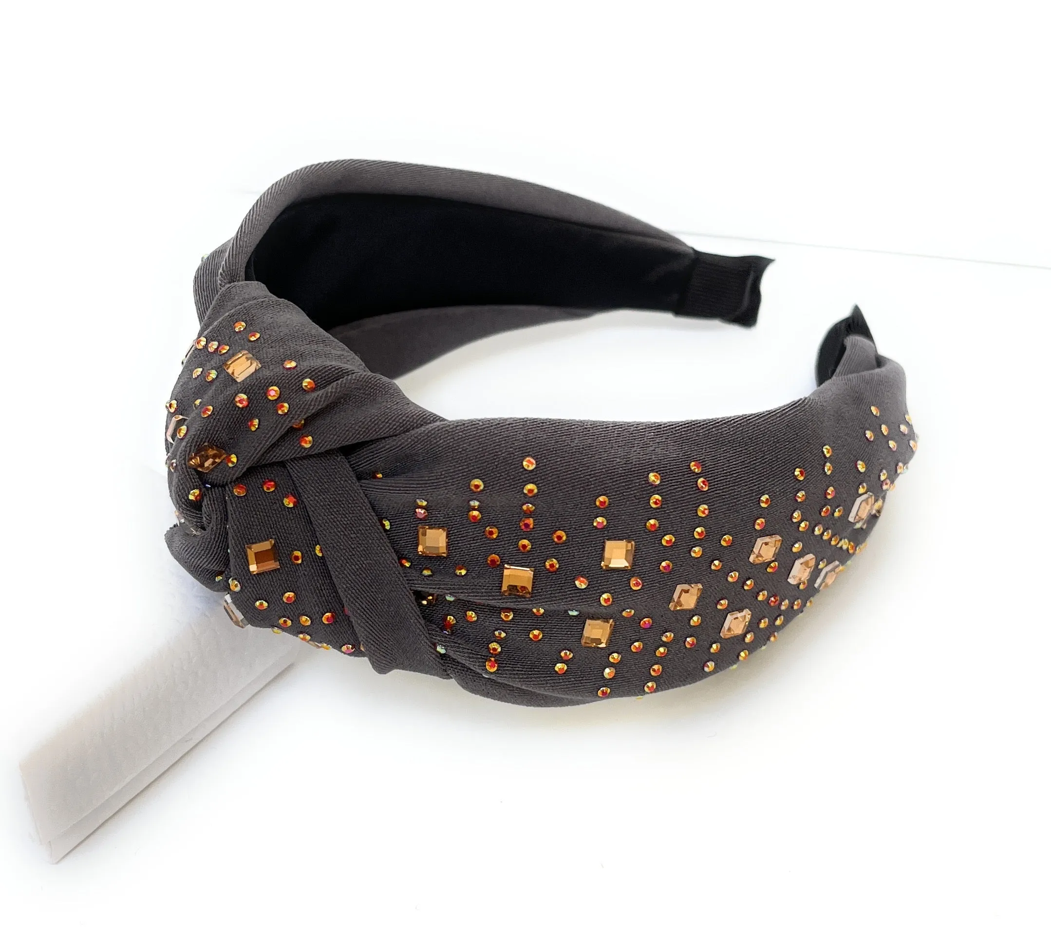 Top Knot Jeweled Headband