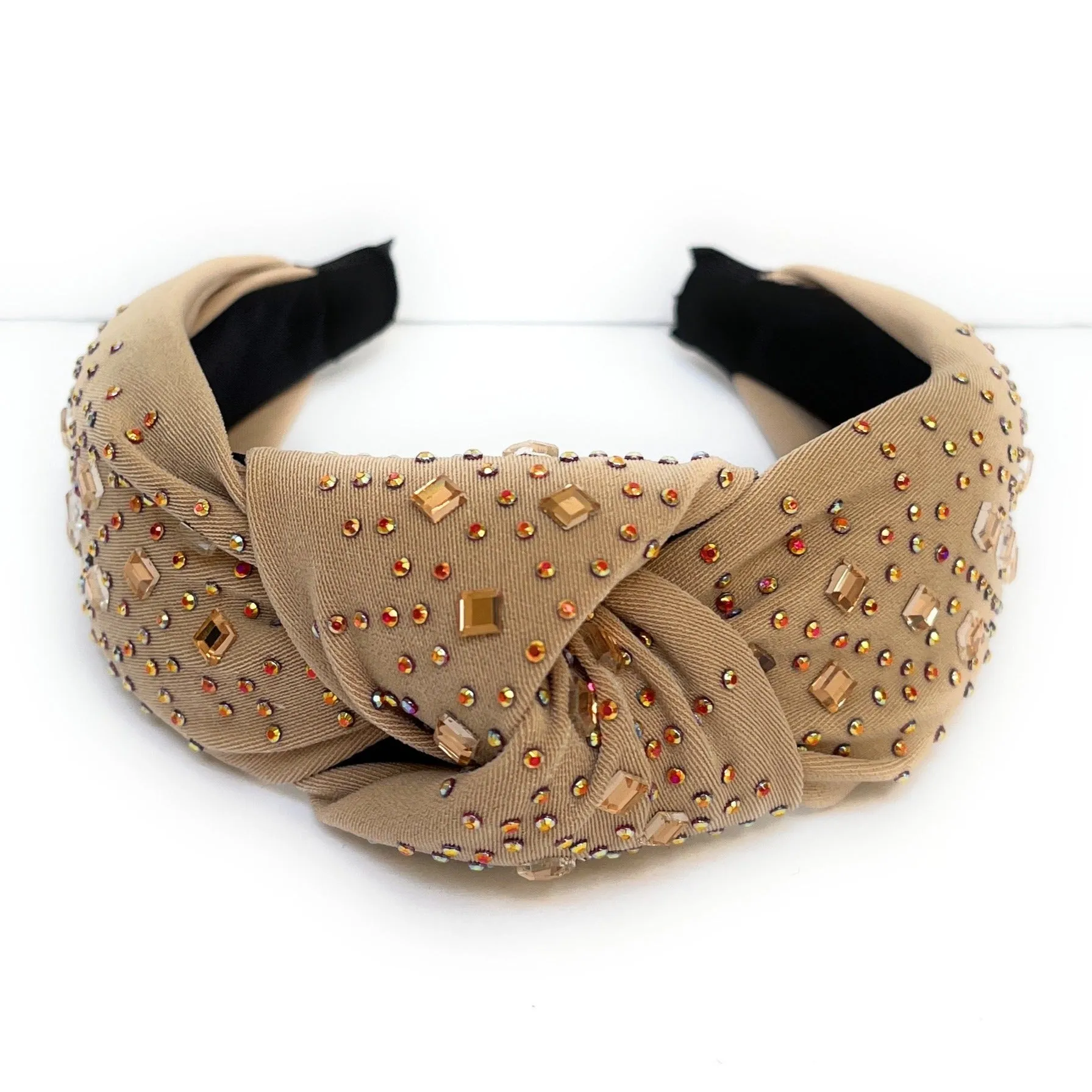 Top Knot Jeweled Headband