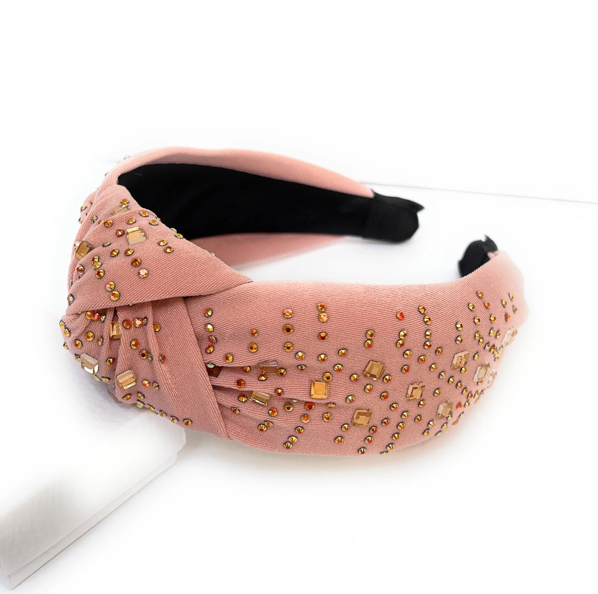 Top Knot Jeweled Headband