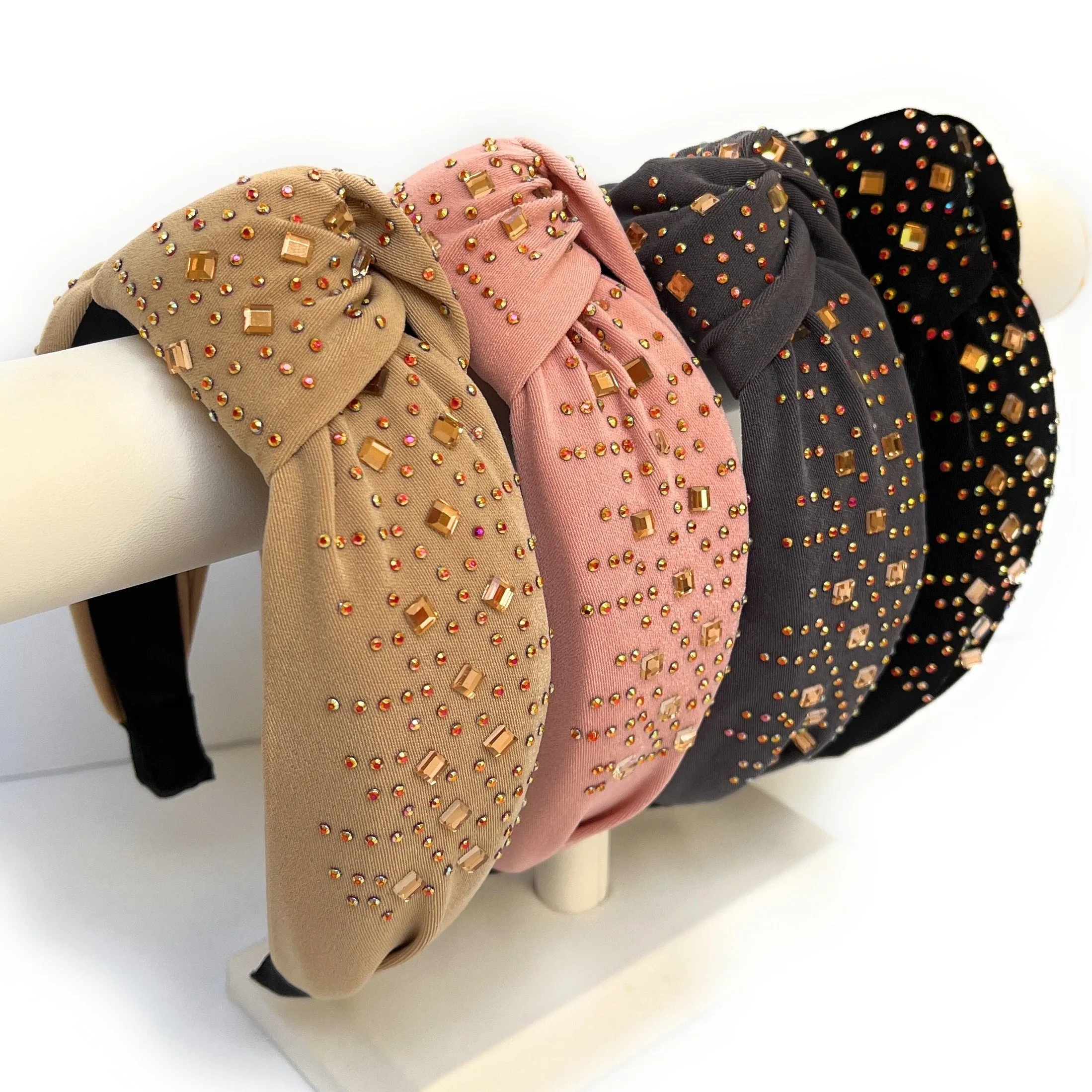 Top Knot Jeweled Headband